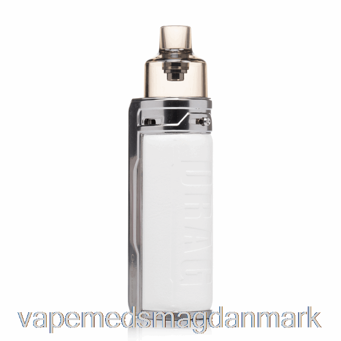 Vape Væske Voopoo Drag S 60w Pod Mod Kit Sølv Hvid
